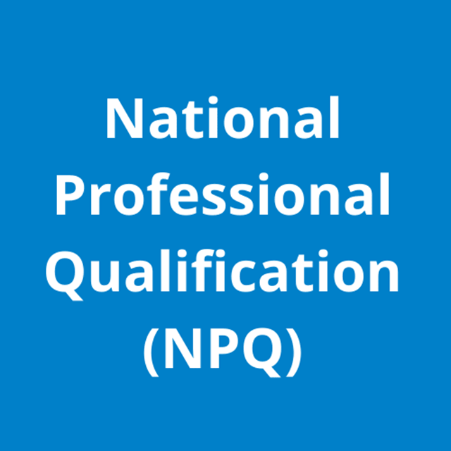 National Professional Qualification words