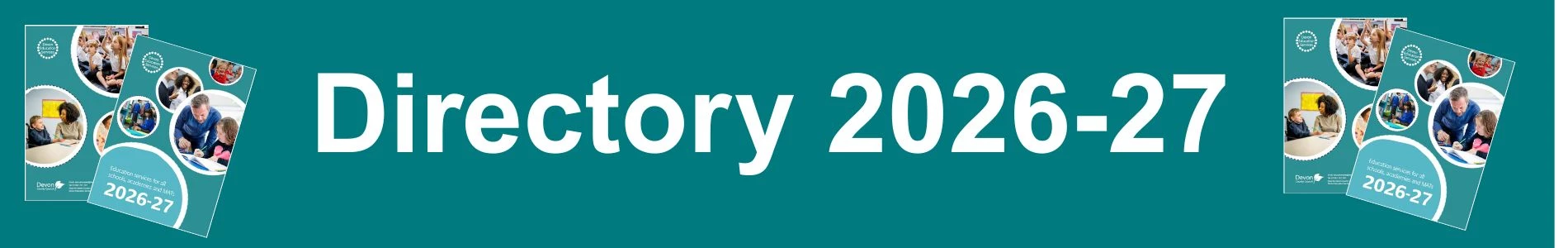 Cover images of the 2026-27 directory of education services