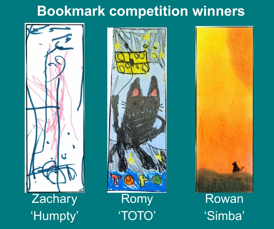 SLS Devon County Show Bookmark Winners