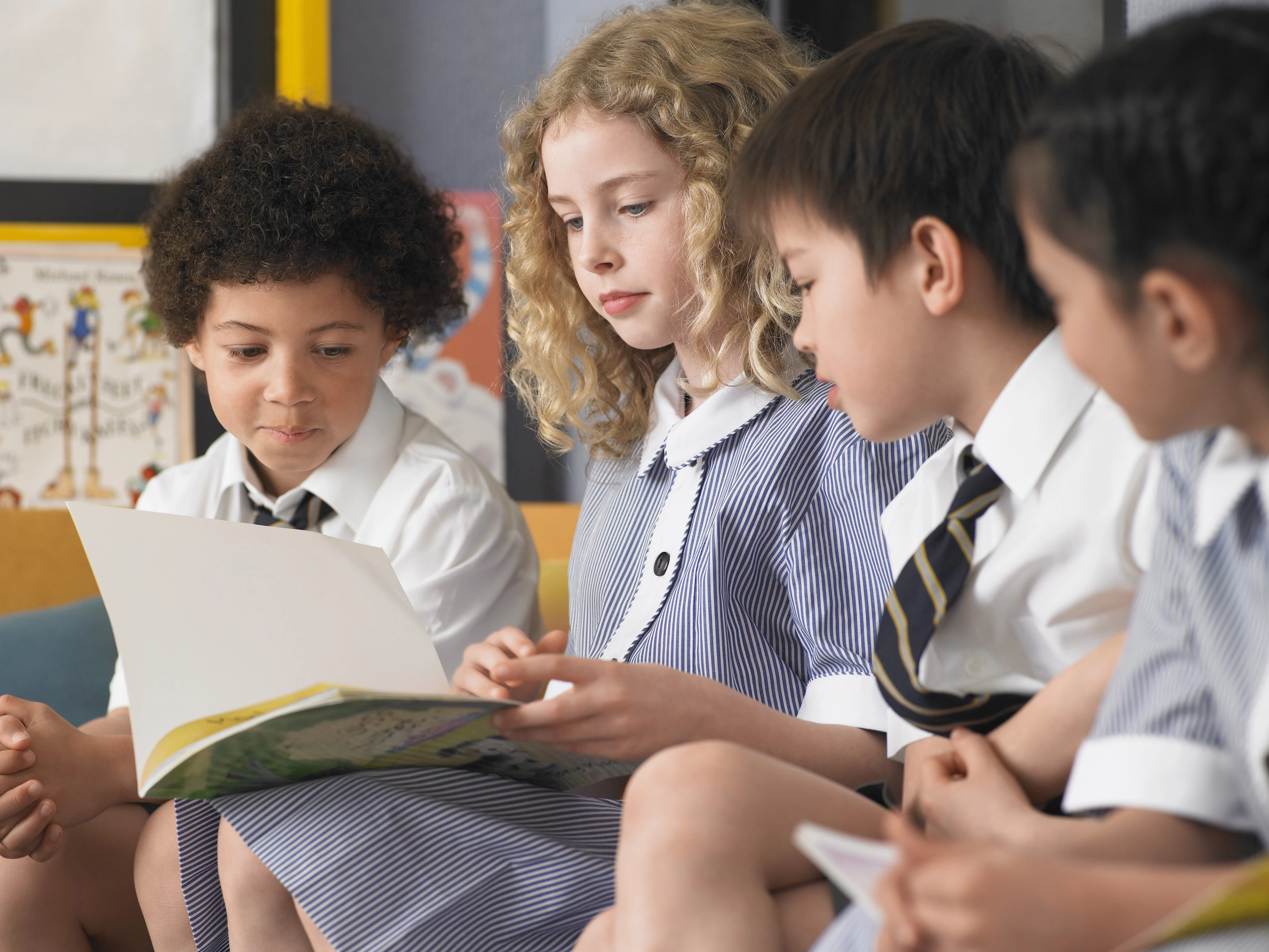 Children Reading, Book Shutterstock 143878204